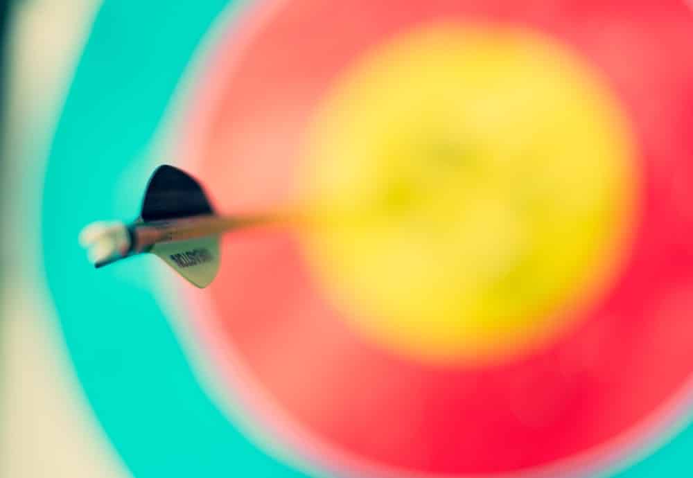 target in a bullseye