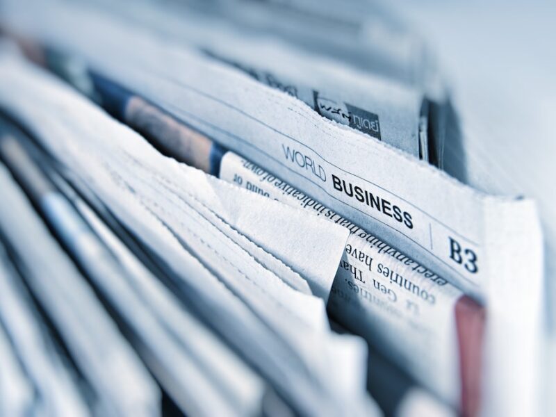 News stories appearing in Newspapers