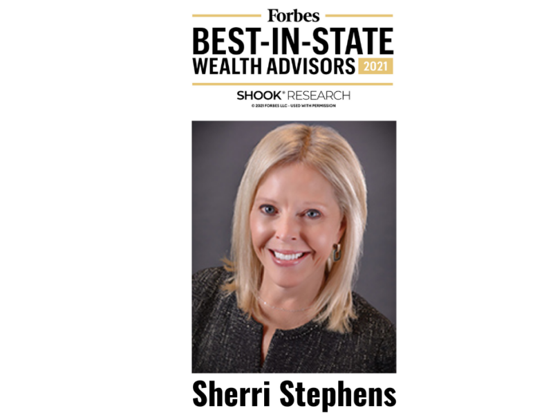Sherri Stephens Named to Forbes List of BestinState Wealth Advisors