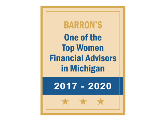 Barron's top financial advisor award graphic
